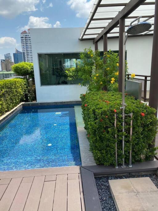 Delightful Condo In Central Location At Sukhumvit 49 Бангкок Экстерьер фото