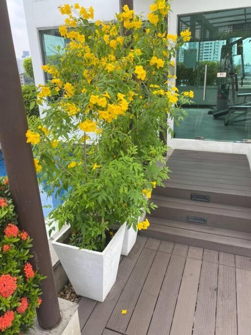 Delightful Condo In Central Location At Sukhumvit 49 Бангкок Экстерьер фото